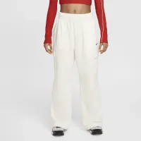 Nike Sportswear Girls' Dri-FIT оверсайз Fleece Pants цвет белый