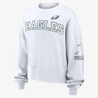 Philadelphia Eagles жіноча Nike NFL Pullover Crew колір білий