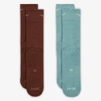 Nike Everyday Wool Cushioned Crew шкарпетки (2 пар) різнокольорові