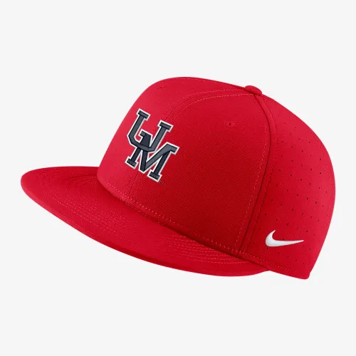 Ole Miss Nike College Baseball Hat цвет красный