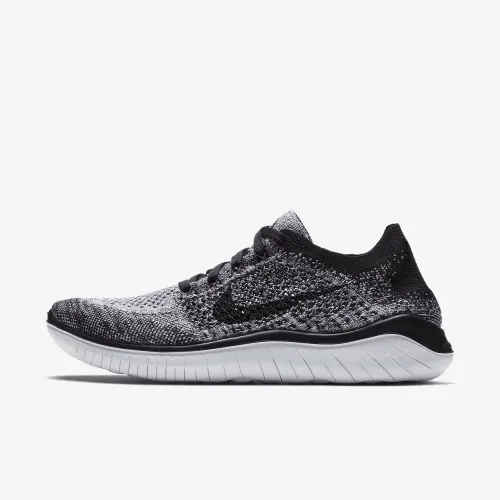 Nike Free Run Flyknit 2018 женская Running Кроссовки цвет черный