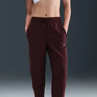 Nike One женская Therma-FIT Mid-Rise Fleece Pants цвет красный