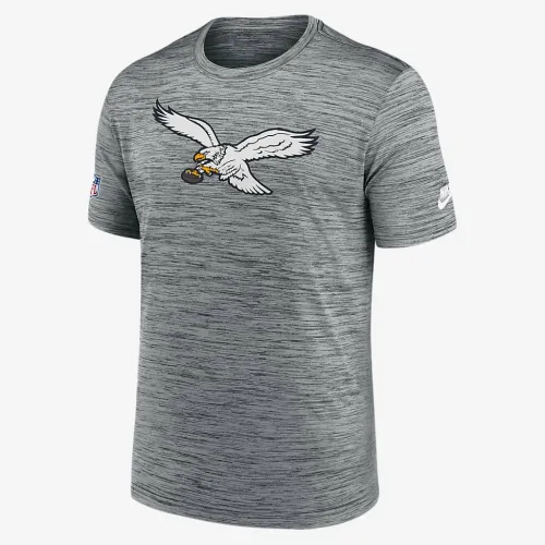 Philadelphia Eagles Sideline Velocity чоловічі Nike Dri-FIT NFL футболка колір сірий