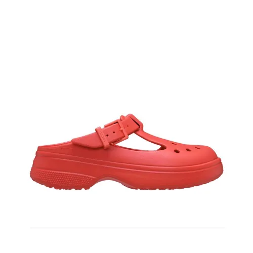 Шльопанці Crocs Classic Mary Jane 210581-6ZR - Червоні