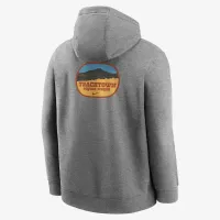 Nike Club Fleece мужские Running Pullover Толстовка с капюшоном цвет серый