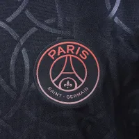 Nike Paris Saint-Germain Academy Pro Third Big дитячі Jordan Dri-FIT Soccer Pre-Match Top колір чорний