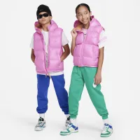 Nike Sportswear Heavyweight Synthetic Fill EasyOn Big Kids' Therma-FIT Repel Loose Hooded Vest Red