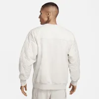 Nike Standard Issue мужские баскетбольные Crew-Neck свитшот цвет коричневый