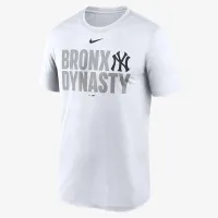 New York Yankees Local Legend чоловічі Nike Dri-FIT MLB футболка колір білий