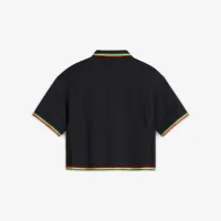Nike Converse x Daily Paper Cropped Shirt цвет черный