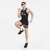 Nike Fast Run Energy чоловічі Running Singlet колір чорний