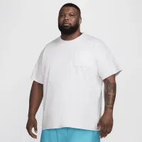 Nike Sportswear Premium Essentials чоловічі Pocket футболка колір коричневий
