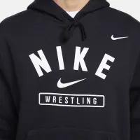 Nike мужские Wrestling Pullover Толстовка с капюшоном цвет черный