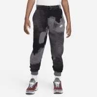Nike Club Fleece Big дитячі Printed Joggers колір чорний