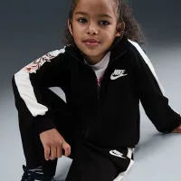 Nike Little дитячі 2-Piece Floral Track комплект колір чорний