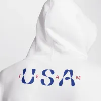 USA Solo Swoosh чоловічі Nike Pullover Толстовка з капюшоном колір білий