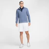 Nike Tour чоловічі 1/2-Zip для гольфу Top блакитний