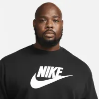 Nike Sportswear Club Fleece мужские Graphic Crew цвет черный