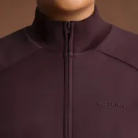NikeSKIMS Matte Tricot женская оверсайз Full-Zip Track Куртка цвет красный