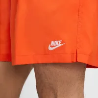 Nike Club мужские Woven Flow шорты Orange