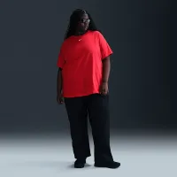 Nike Sportswear Essential женская футболка (большие размеры) цвет красный