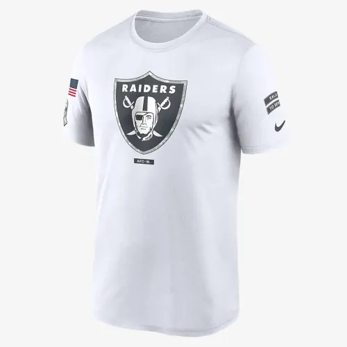 Las Vegas Raiders Salute to Service Primary Edge Legend мужские Nike Dri-FIT NFL футболка цвет белый