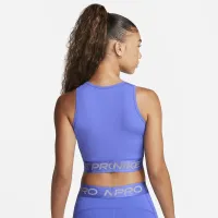 Nike Pro Dri-FIT жіноча Cropped Tank Top блакитний
