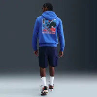 Nike Sportswear Club Pullover Fleece Толстовка с капюшоном синий