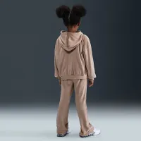 Nike Little дитячі 2-Piece Velour Flaколір червоний лосіни комплект колір коричневий