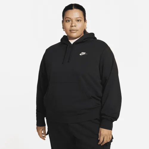 Nike Sportswear Club Fleece жіноча Pullover Толстовка з капюшоном (великі розміри) колір чорний
