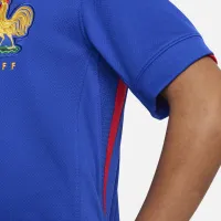 FFF (Men's Team) 2024/25 Stadium Home Big Kids' Nike Dri-FIT Soccer Replica Jersey
