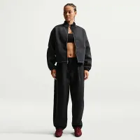 Nike Sportswear жіноча оверсайз Fleece Track Куртка колір чорний