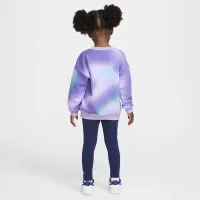 Nike Solarized Toddler Crew and лосины набор синий