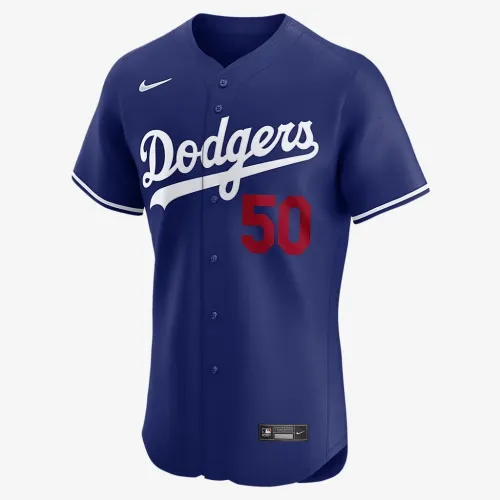 Mookie Betts Los Angeles Dodgers чоловічі Nike Dri-FIT ADV MLB Elite Jersey блакитний