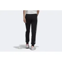 Штаны adidas Essentials French Terry 3-Stripes GM8733 - Черные