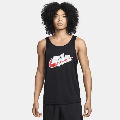 Nike Swim Scribble чоловічі Tank колір чорний