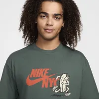 Nike Sportswear мужские Max90 футболка цвет зеленый
