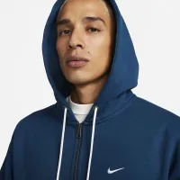 Nike Solo Swoosh мужские Full-Zip Толстовка с капюшоном синий