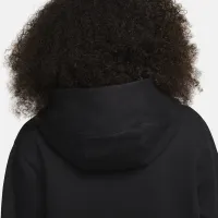 Nike Sportswear Phoenix Fleece женская оверсайз Long Full-Zip Толстовка с капюшоном цвет черный