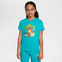 Nike Sportswear Big дитячі футболка колір зелений