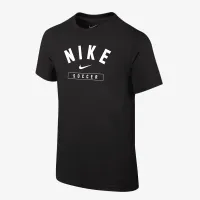 Nike Swoosh Big дитячі (для хлопчиків) Soccer футболка колір чорний