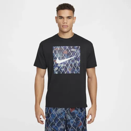 Nike чоловічі Max90 баскетбольні футболка колір чорний