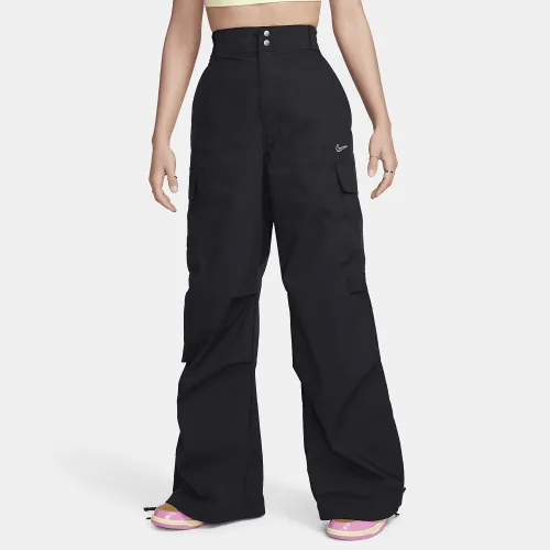 Nike Sportswear женская С высокой Талией Loose Woven Cargo Pants цвет черный
