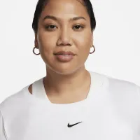 Nike Sportswear жіноча Long-Sleeve футболка (великі розміри) колір білий