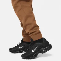 Nike Sportswear Tech Fleece Big детские (для мальчиков) Pants (Extended Size) цвет коричневый