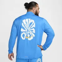 Nike Element Run Energy мужские Dri-FIT 1/4-Zip Running Top синий