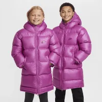 Nike Sportswear Heavyweight Synthetic Fill EasyOn Big дитячі Therma-FIT Repel Loose Hooded Parka колір фіолетовий
