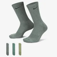 Nike Everyday Plus Cushioned тренировочные Crew носки (3 пары) многоцветный