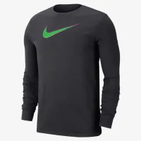 Nike мужские Dri-FIT для гольфа Long-Sleeve футболка цвет черный
