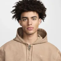 Nike Life чоловічі Full-Zip Unlined Куртка колір коричневий